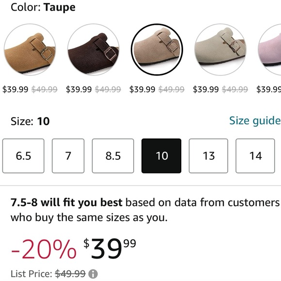 NWT Clog slides - Picture 4 of 6